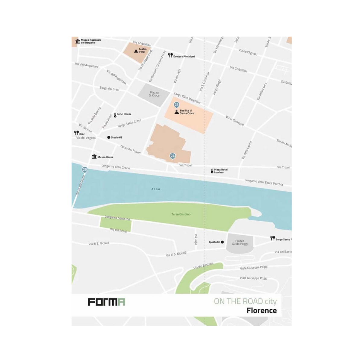 Florence: On the Road City Architecture Guides