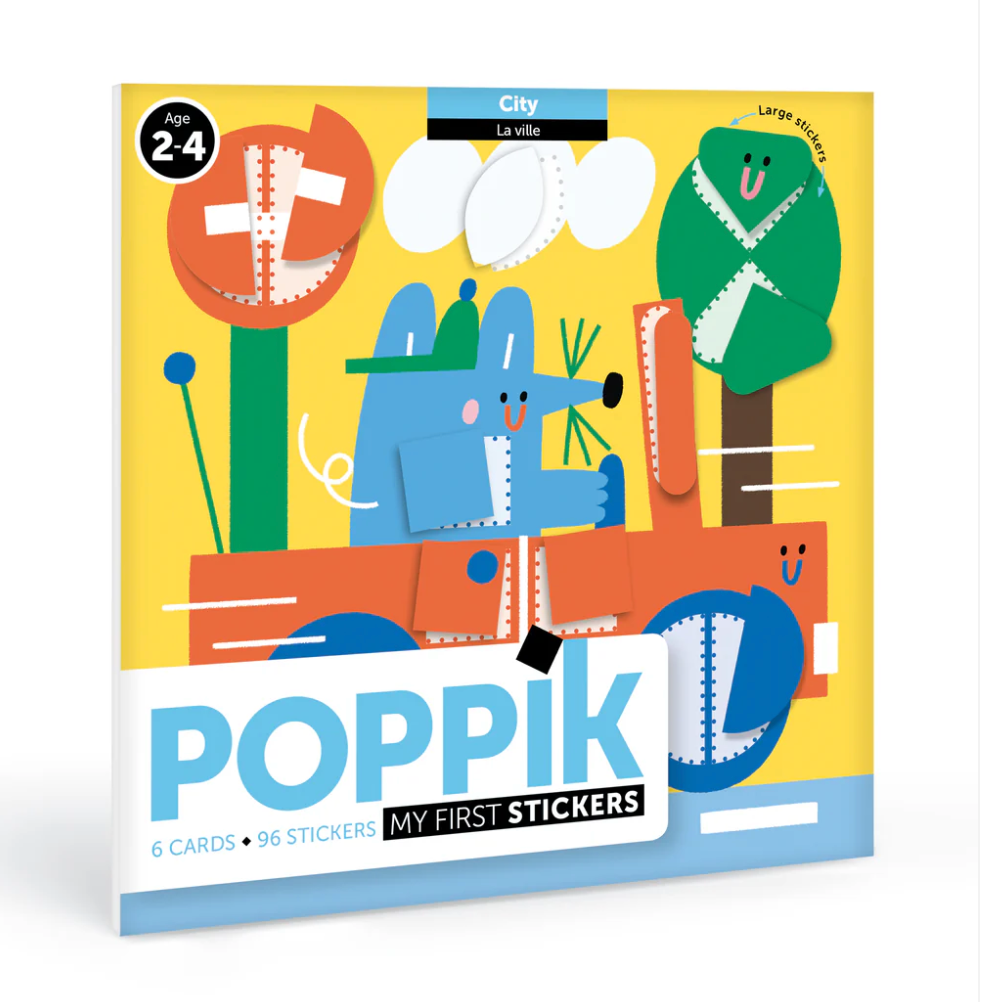 My First Sticker: Baby Pop City