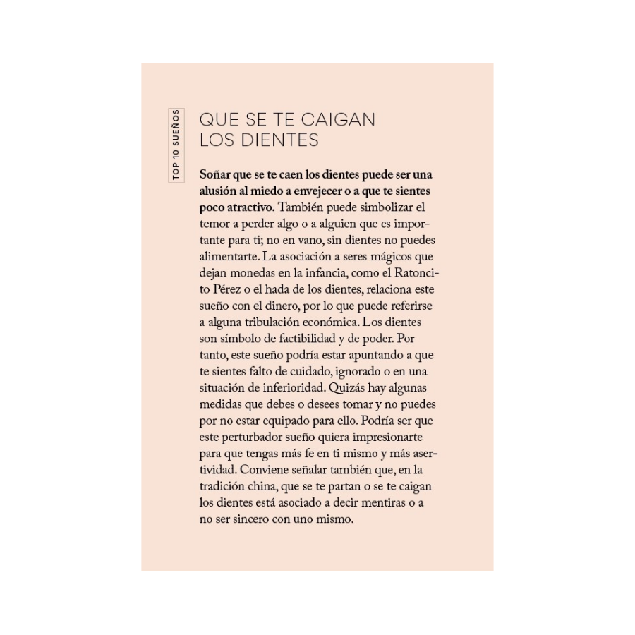 Descifrador de Sueños. 60 Cartas para Entender tu Inconsciente
