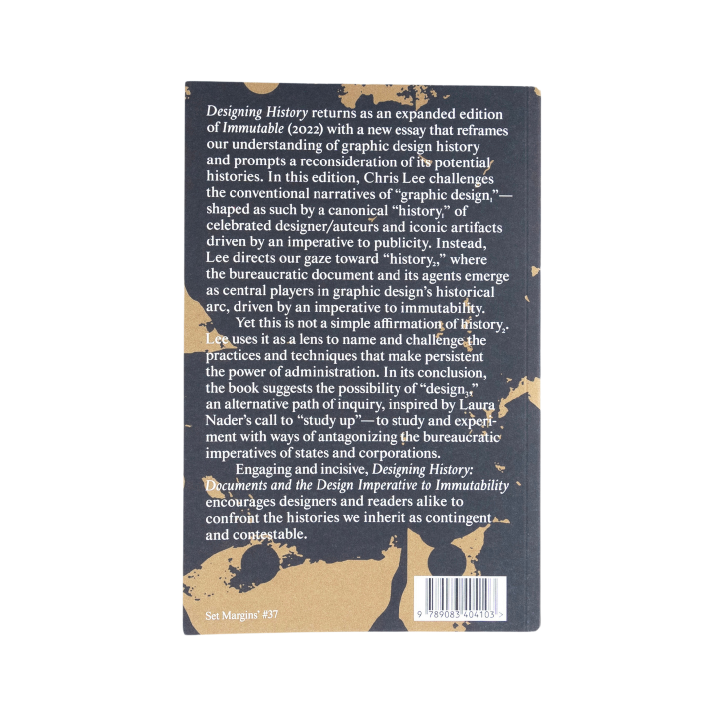 Designing History. Documents and the Design Imperative to Immutability— Chris Lee