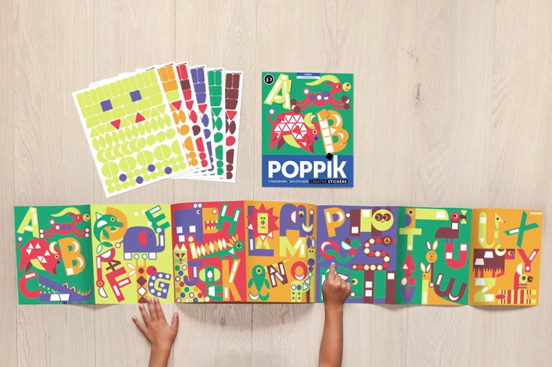 Poppik Panorama ABC Letters