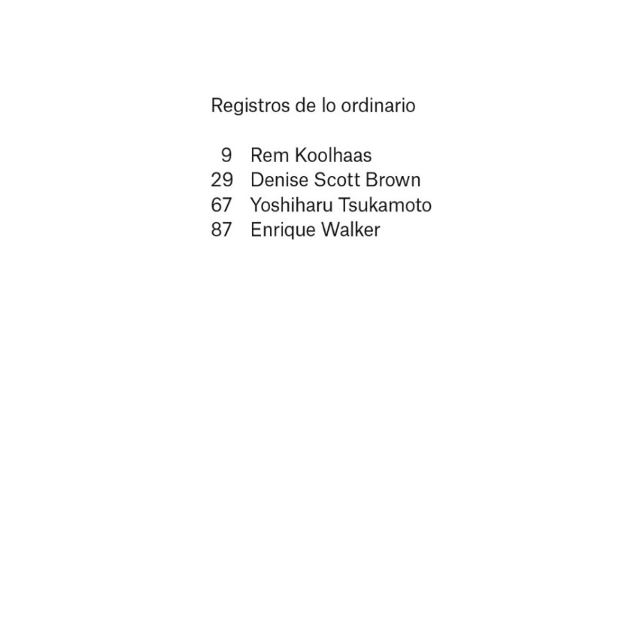 Registros de lo Ordinario - Enrique Walker