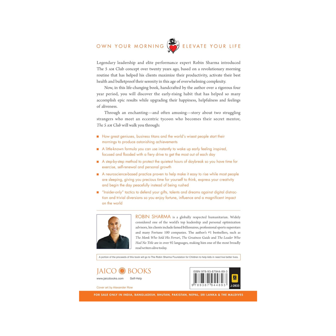 The 5am Club: Own Your Morning. Elevate Your Life
