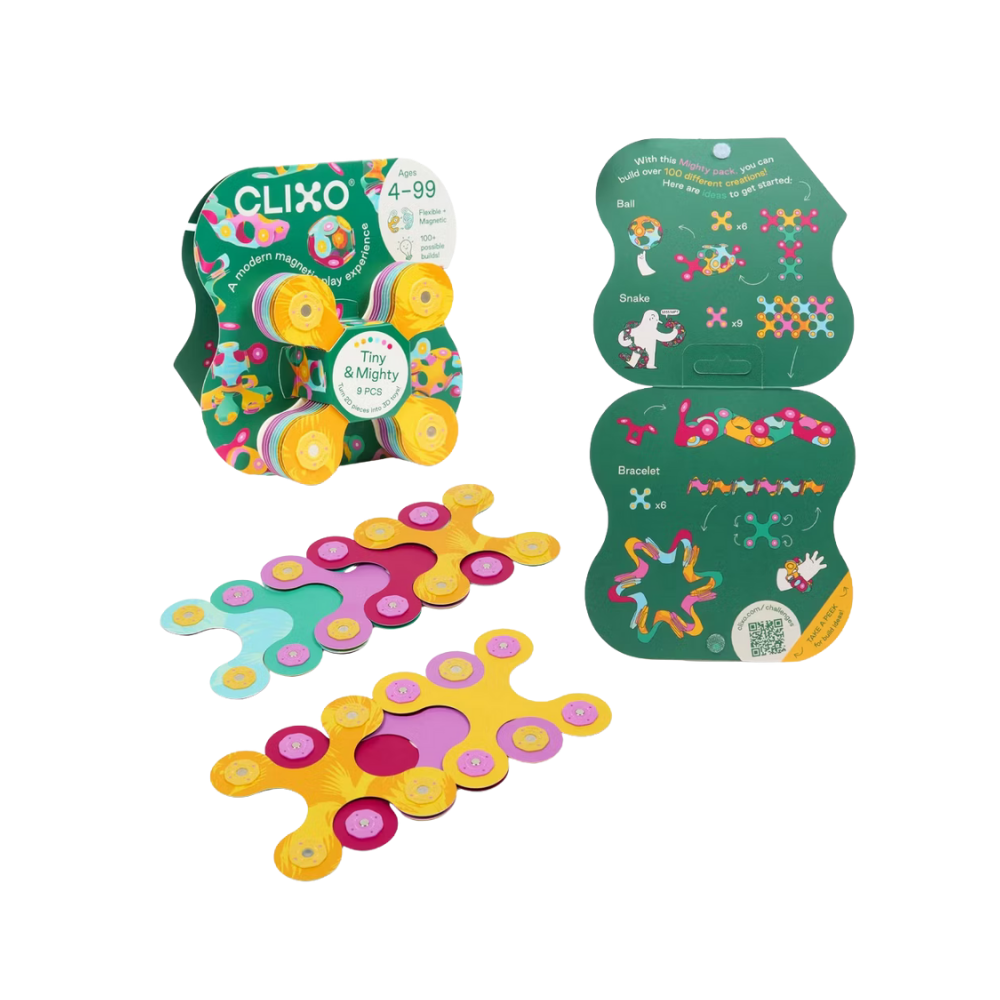 Clixo Jungle: Tiny and Mighty Birds (9 pieces)