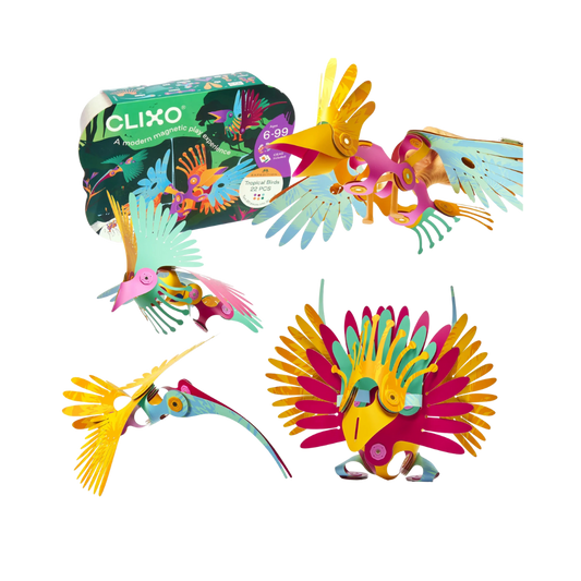 Clixo: Tropical Birds (22 pzas)