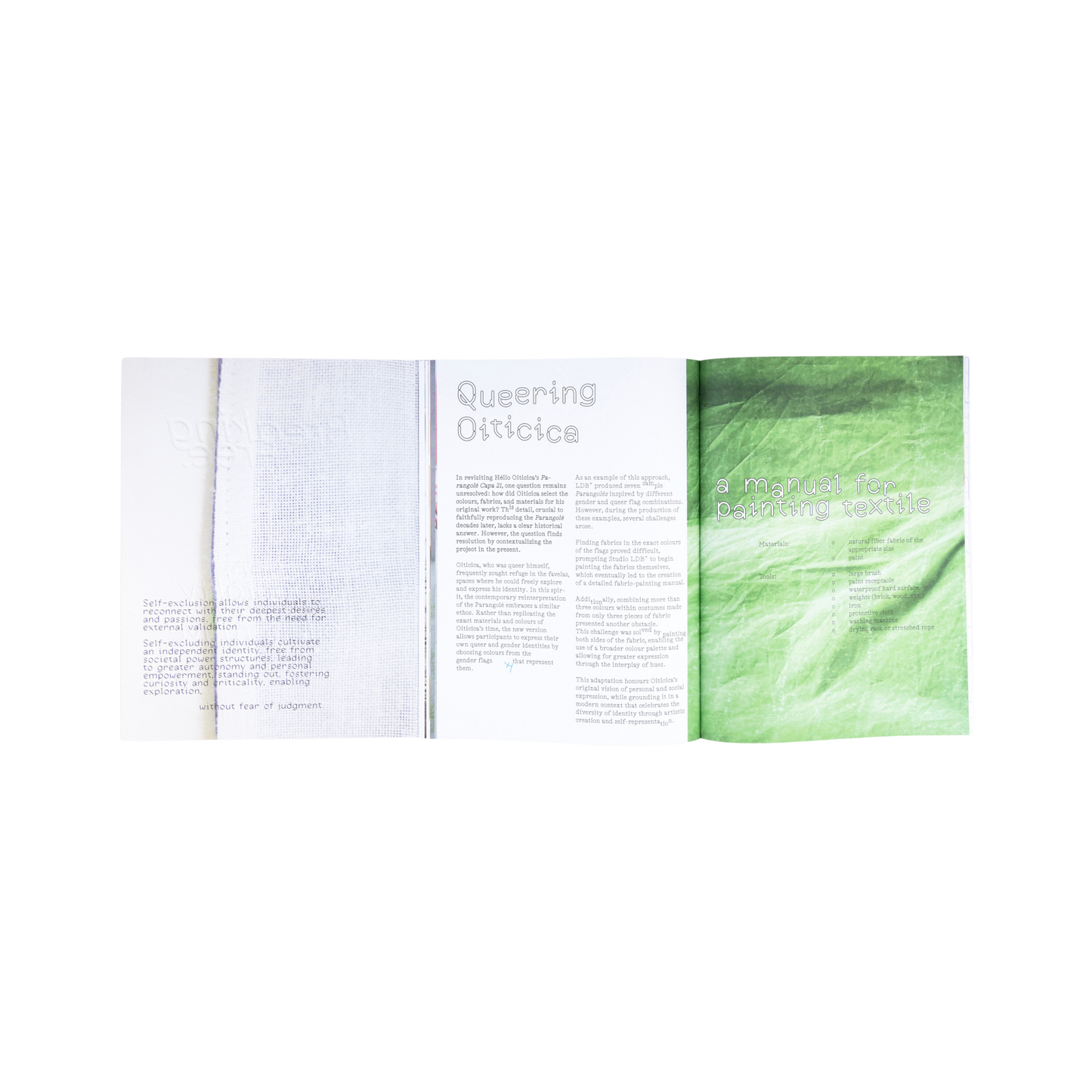 Breaking Free: Queer Temporality and Collaborartive Art. A guide to The Radical Power of Self-Exclusion— LDB+