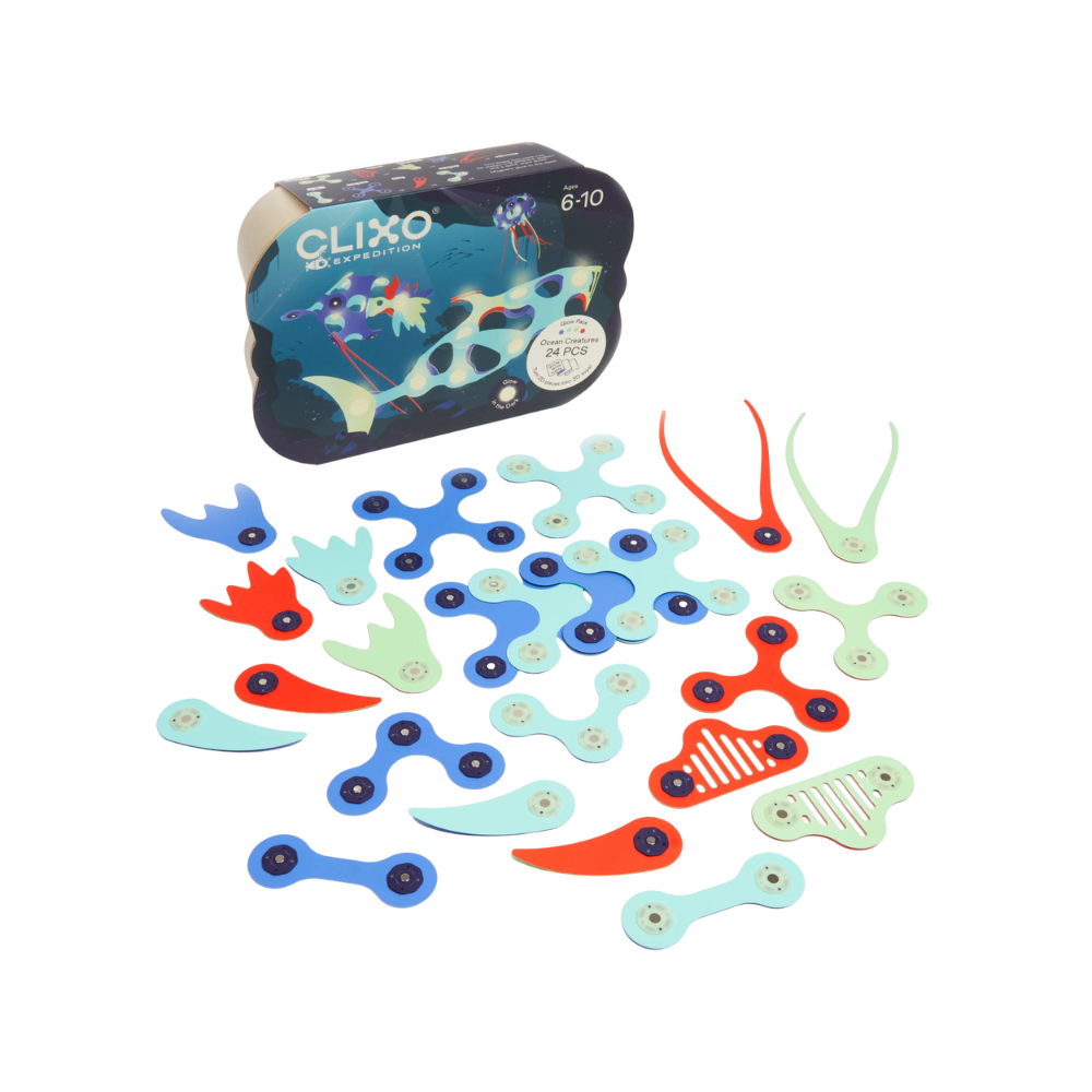 Clixo: Ocean Creatures (24 pzas)