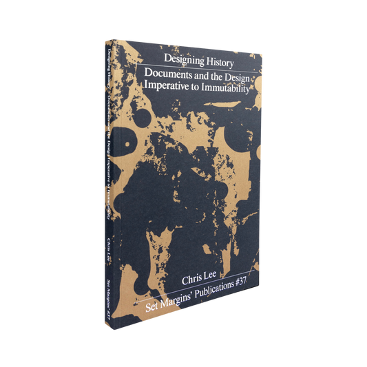 Designing History. Documents and the Design Imperative to Immutability— Chris Lee