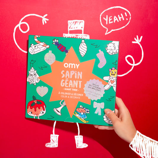 Christmas Tree - Póster Gigante con Stickers by Omy