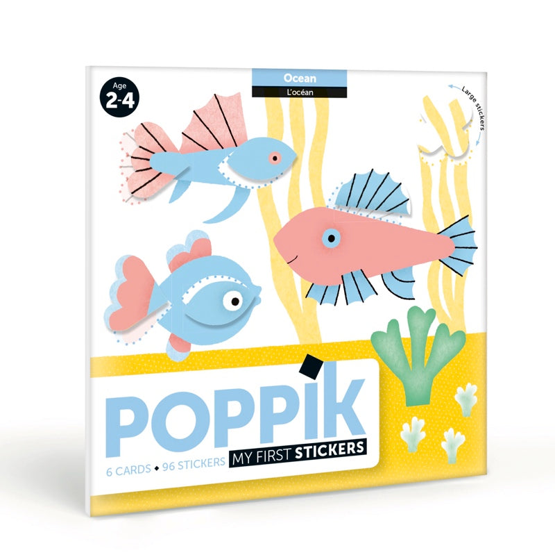 My First Stickers: Baby Pastel Ocean